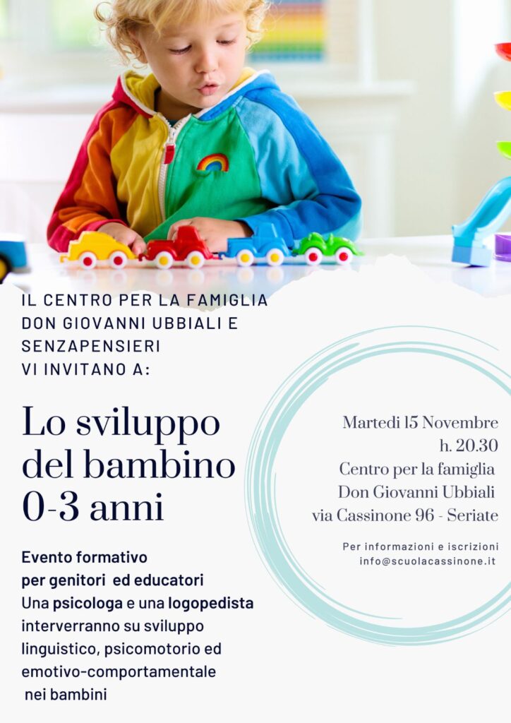 LO SVILUPPO DEL BAMBINO 0-3 ANNI